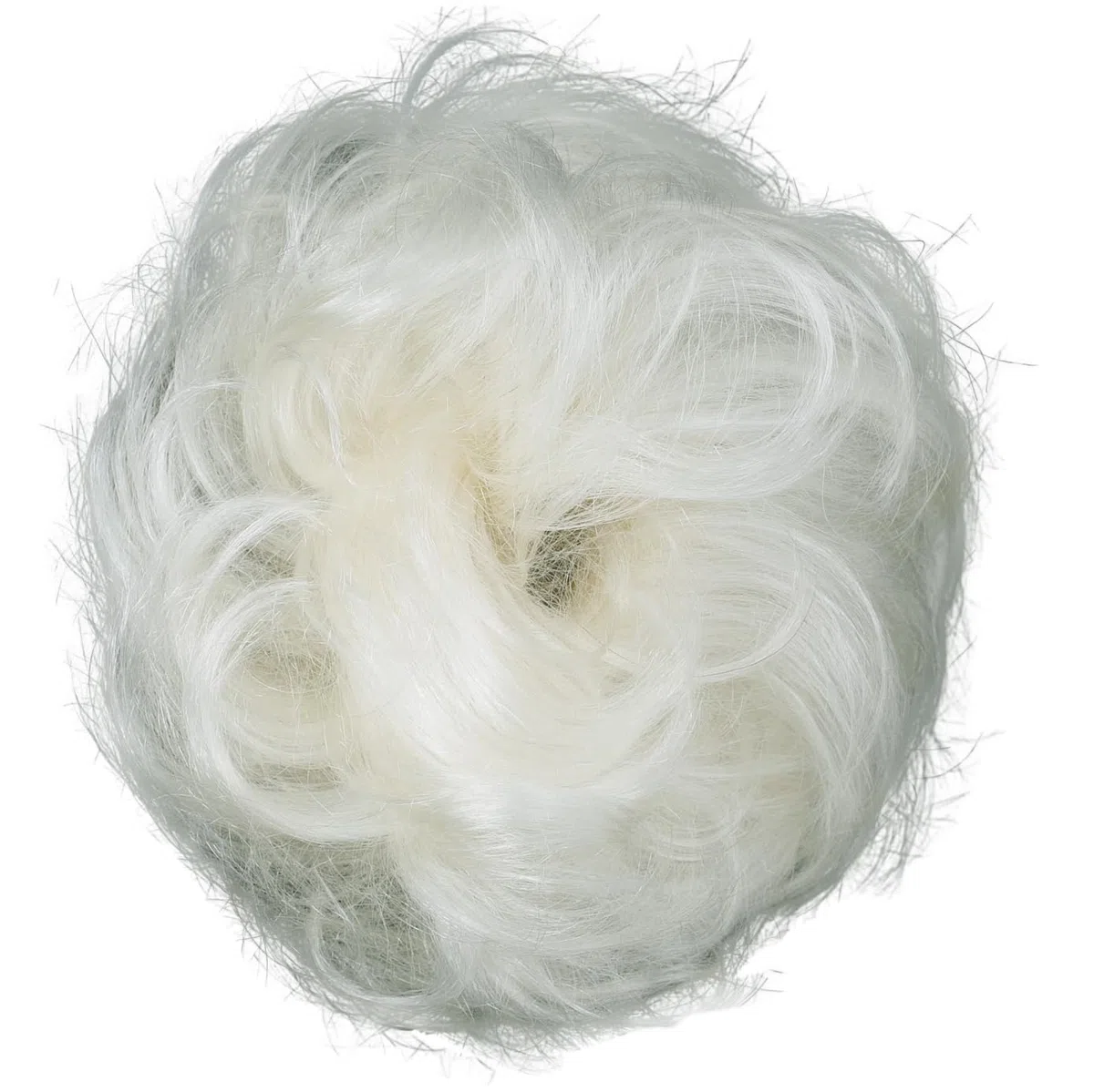 CAISHA Cravatta Per Capelli 100% Capello Umano Pezzo Per Capelli Ispessimento Dei Capelli Treccia Fascia Per Capelli Accessori Per Capelli Biondo Platino H312b