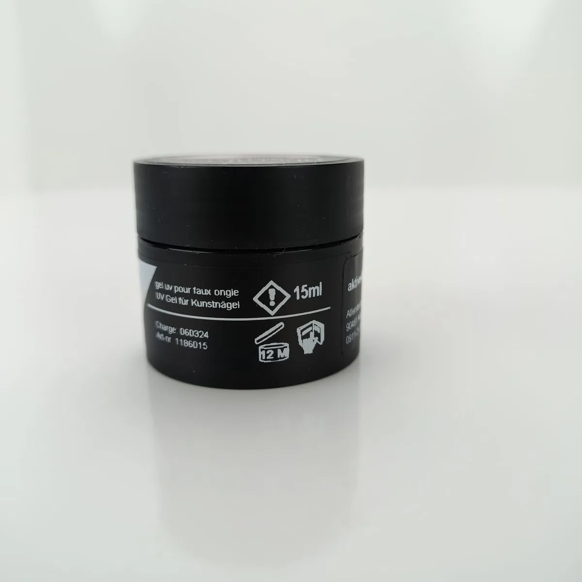 Gel modellante in fibra di vetro con strisce in fibra di vetro estremamente stabile, 15 ml (MILKY CARAMELL)