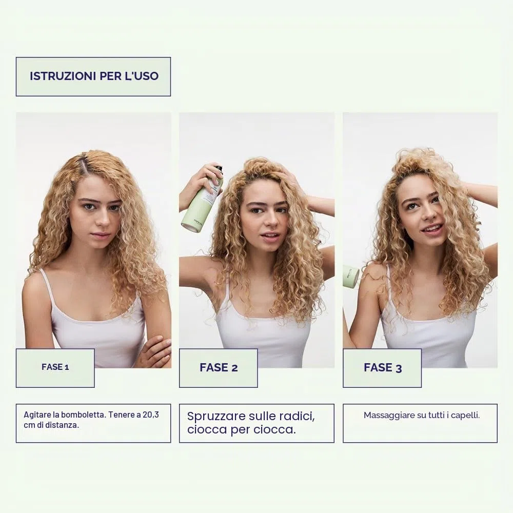 Maria Nila Shampoo Secco, Ravviva i Capelli Grassi e Dona Volume ai Capelli Sottili, Prodotto 100% Vegano e Senza Solfati/Parabeni