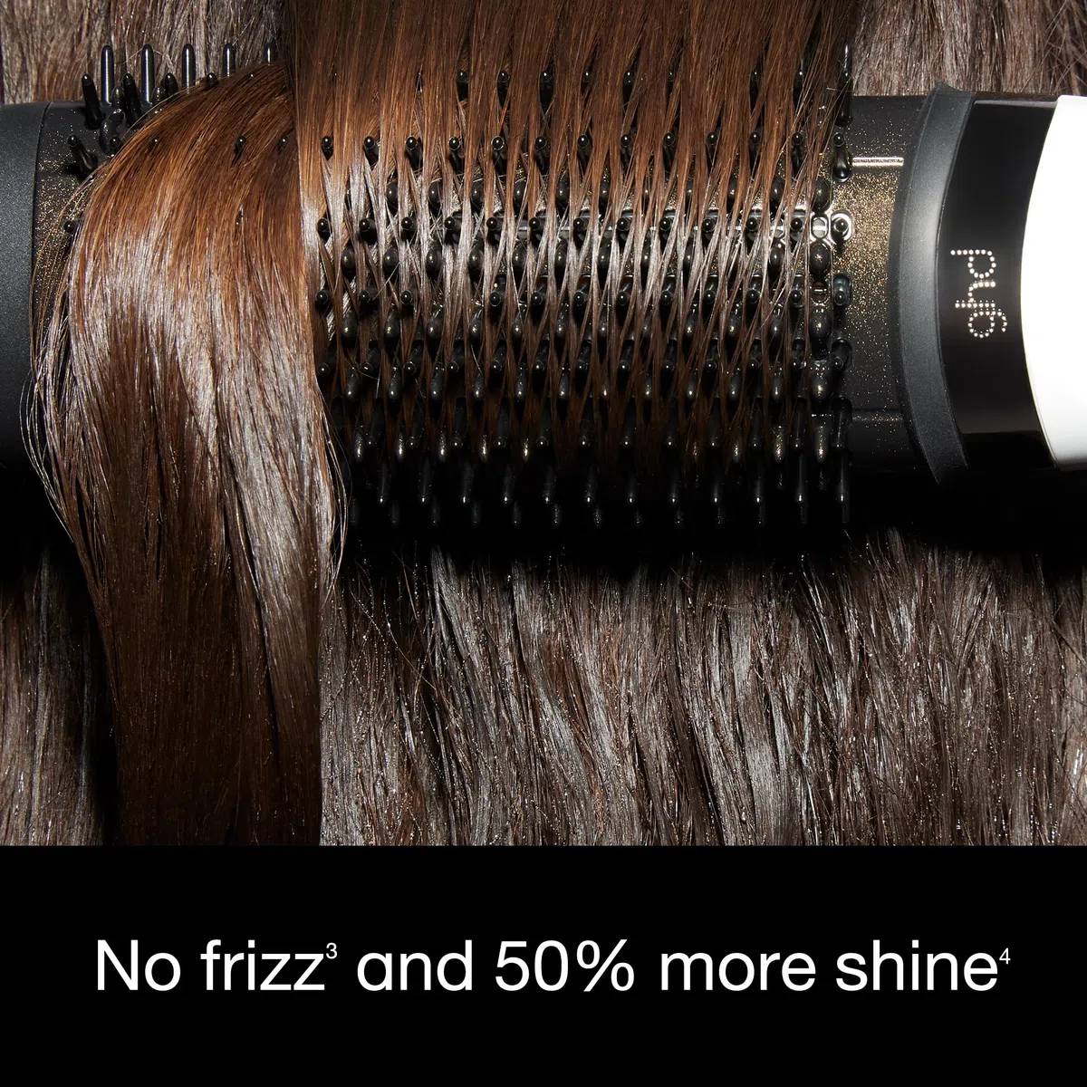 ghd Duet Hair Dryer Brush, Wet to Hair Dryer, No Heat Damage, 3 Times More Volume, 24 Hours Long Lasting Results, Frizz Free Drying, 50% More Shine, Color
