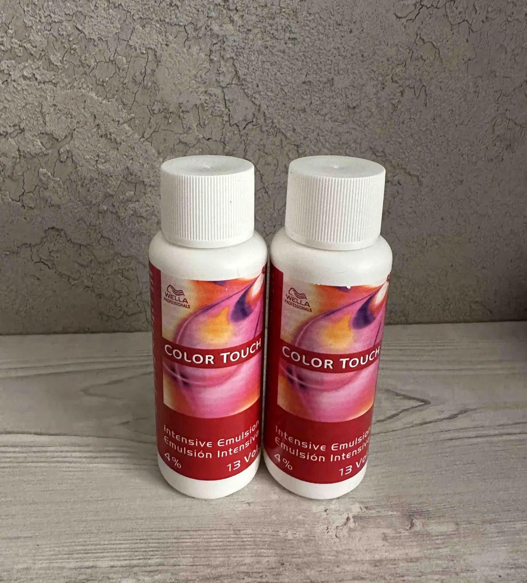 Wella Professionals Color Touch | Emulsione ossidante 4% | Confezione da 2x60 | Senza ammoniaca | Bagno di colore